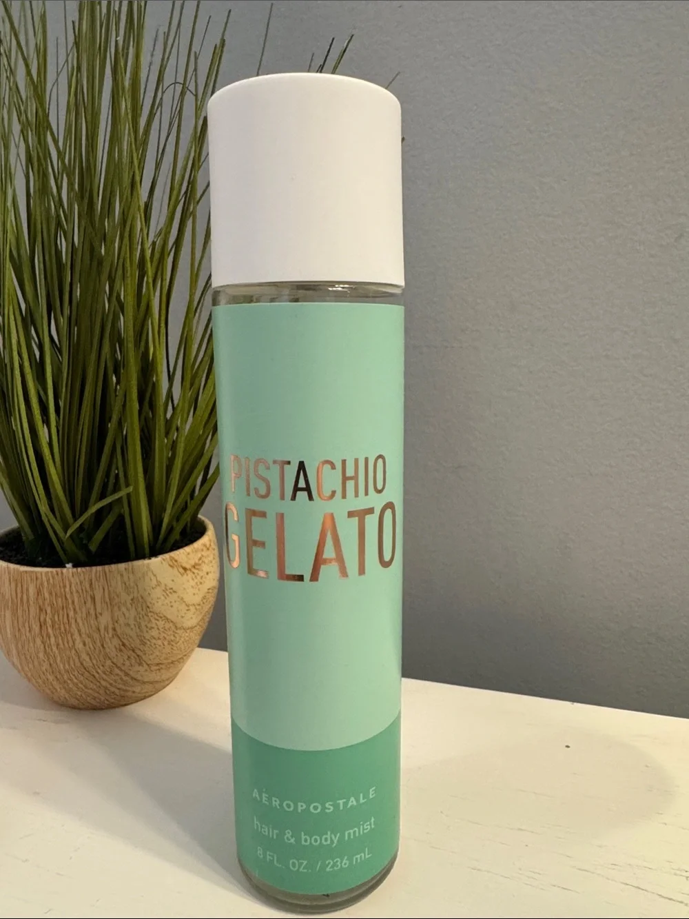 Aeropostale Mint Green Pistachio Gelato Bottle